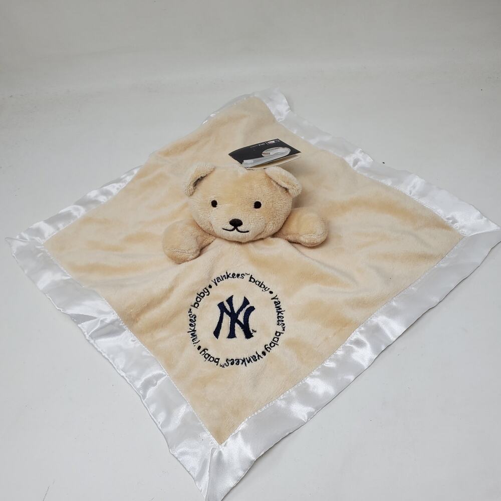 NEW MLB New York Yankees Baby Snuggle Bear Blanket MC5